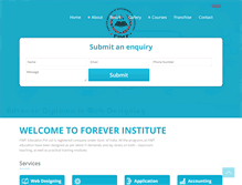 Tablet Screenshot of fimteducation.com